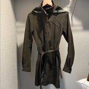 lululemon athletica Brown Hooded Jacket